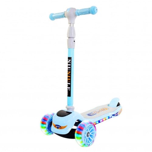 سكوتر اطفال ولادي بثلاث كفرات بموسيقى واضاءة