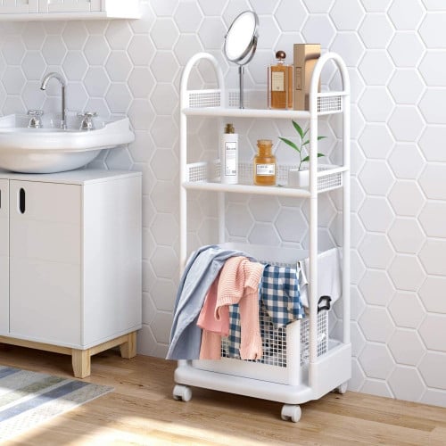 سلة متعددة الاستخدام بكفرات 2 دور