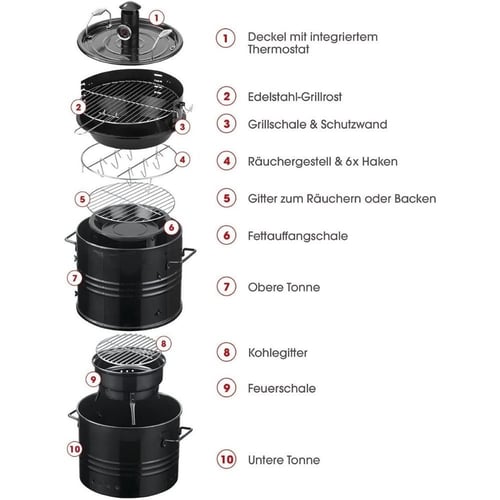 برميل مندي 56*63*97 سم AW11266