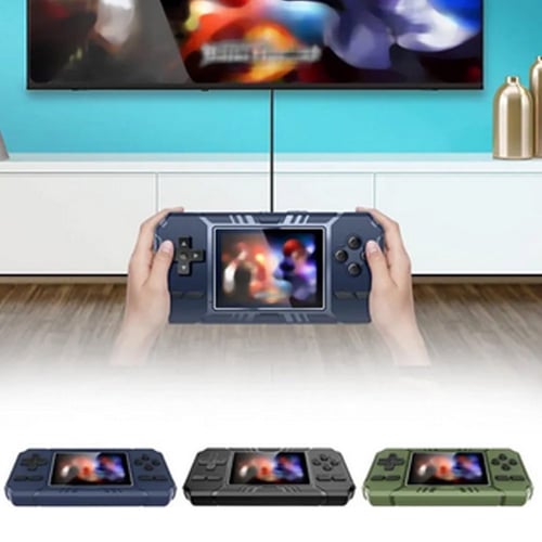 جهاز تشغيل ألعاب مع وحدة تحكم لاسلكية 520 لعبة