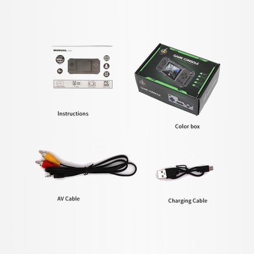 جهاز تشغيل ألعاب مع وحدة تحكم لاسلكية 520 لعبة