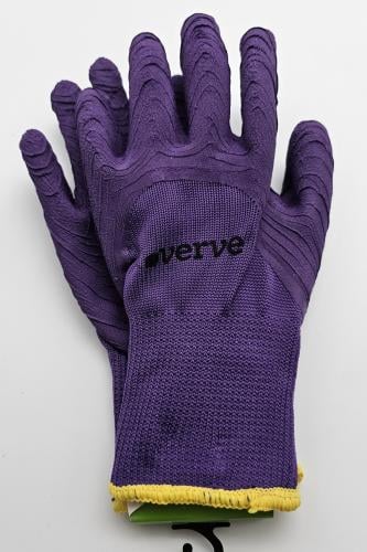 قفازات مقاس متوسط (٨) بنفسجي