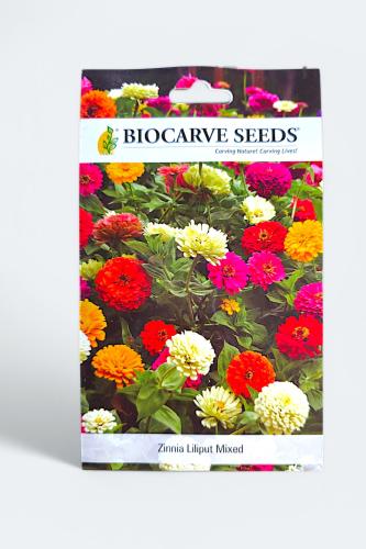 بذور زهور زينيا (ليليبوت) منوعة