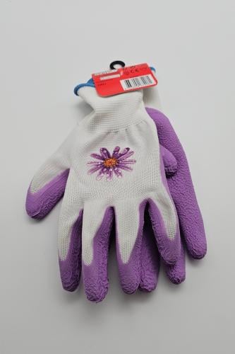 قفازات مقاس صغير (٧) وردي