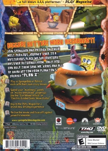 The Spongebob Squarepants Movie (NTSC)