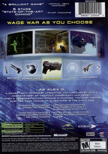 Deus Ex Invisible War (NTSC)