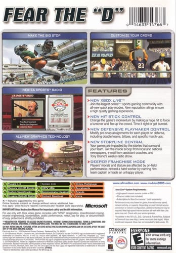 Madden 2005 (NTSC)
