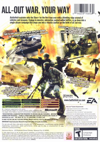 Battlefield 2 Modern Combat (NTSC)