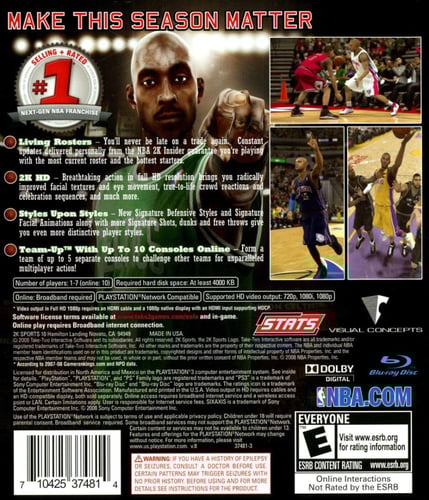 NBA 2K9