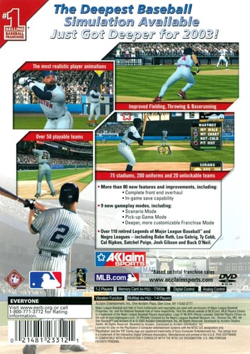 All Star Baseball 2004 (NTSC)