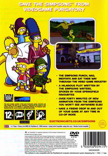 The Simpson's Game (PAL)