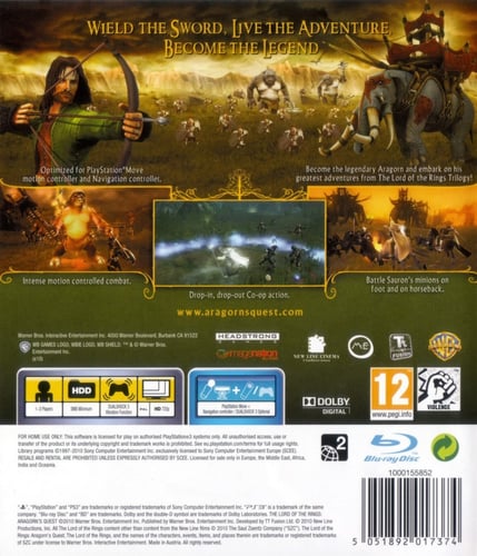 The Lord Of The Rings Aragorn's Quest