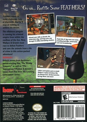 Wallace and Gromit in Project Zoo (NTSC)