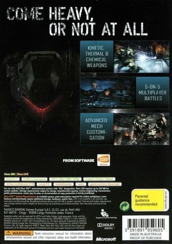 Armored Core V (PAL)