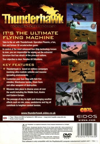 Thunderhawk Operation Phoenix (PAL)