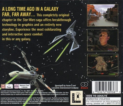Star Wars Rebel Assault II (NTSC)