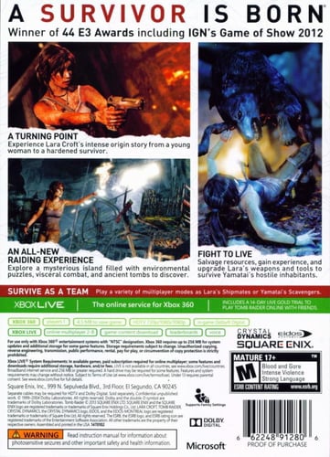Tomb Raider (NTSC)
