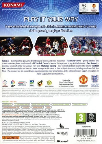 PES 2012 (NTSC)