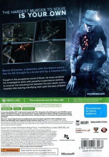 Murdered Soul Suspect (PAL)