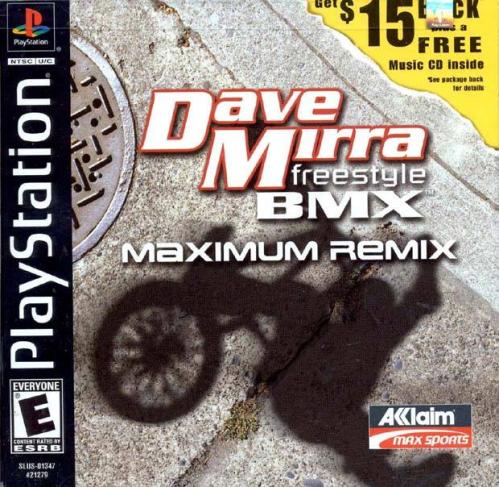 Dave Mirra Freestyle BMX Maximum Remix (NTSC)