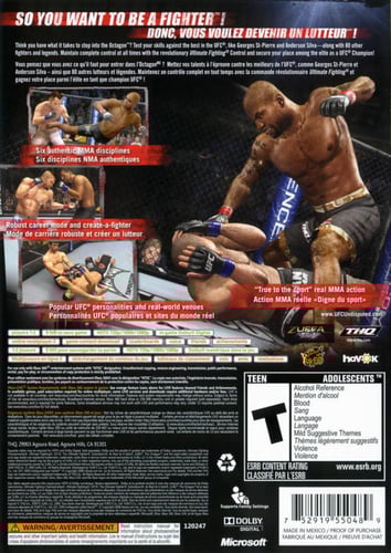 UFC 2009 Undisputed (NTSC)