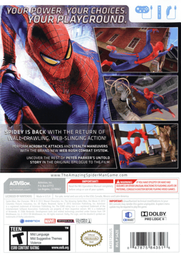 The Amazing Spider-Man (NTSC)