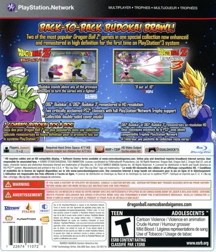 Dragonball Z Budokai HD Collection