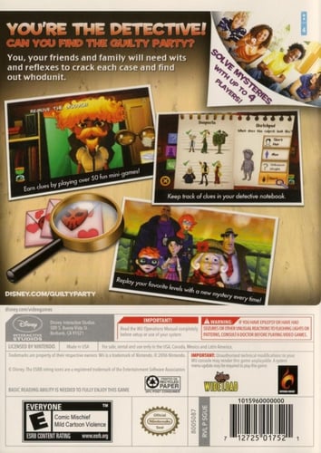 Disney Guilty Party (NTSC)