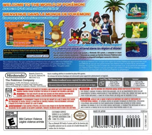Pokemon Moon (NTSC)