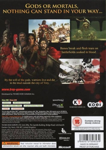 Warriors Legends of Troy (PAL)