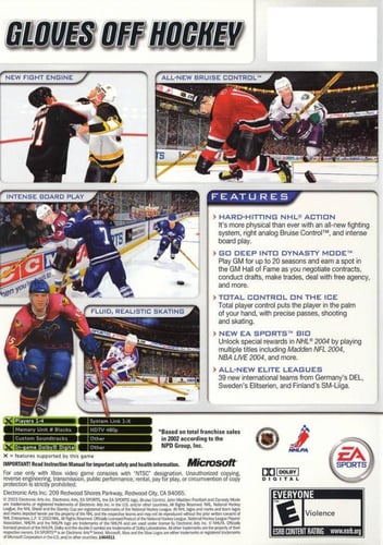 NHL 2004 (NTSC)