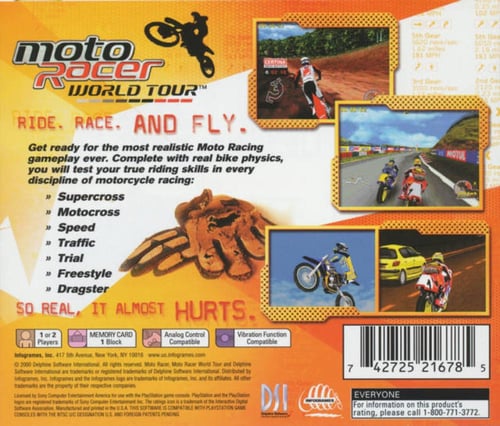 Moto Racer World Tour (NTSC)