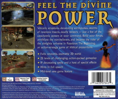 Populous the Beginning (NTSC)