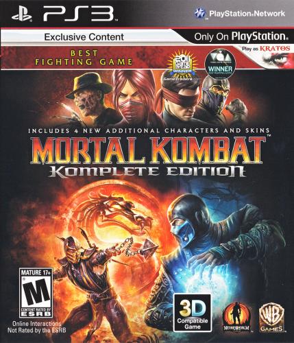 Mortal Kombat Komplete Edition