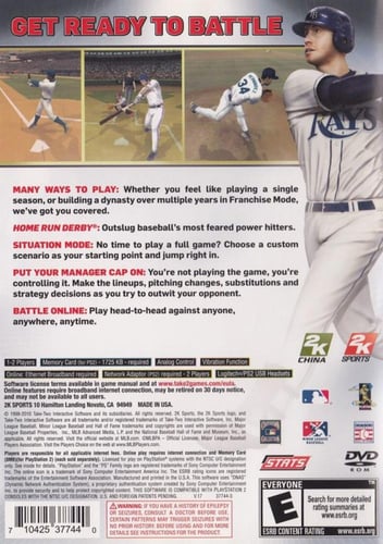 Major League Baseball 2K10 (NTSC)