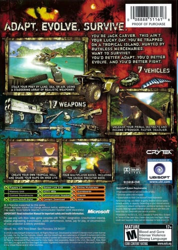 Far Cry Instincts (NTSC)