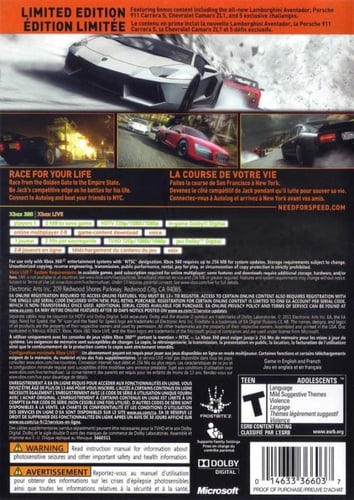 Need for Speed the Run (PAL)