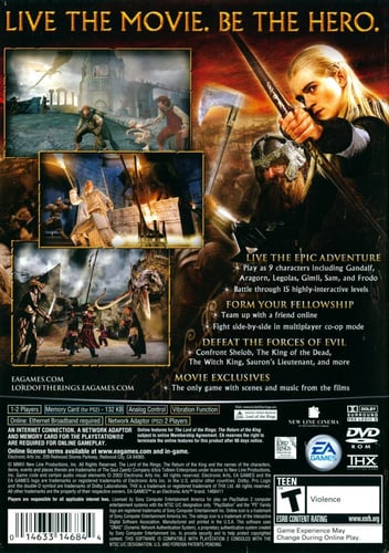 Lord of the Rings the Return of the King (PAL)