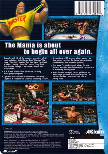 Legends of Wrestling (NTSC)