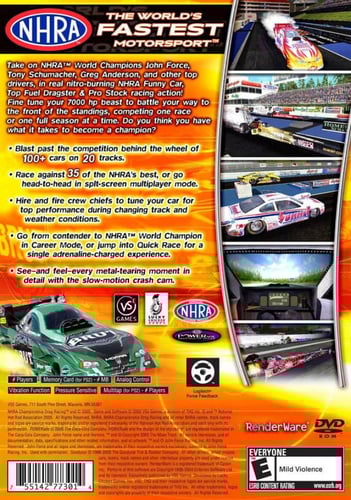 NHRA Championship Drag Racing (NTSC)