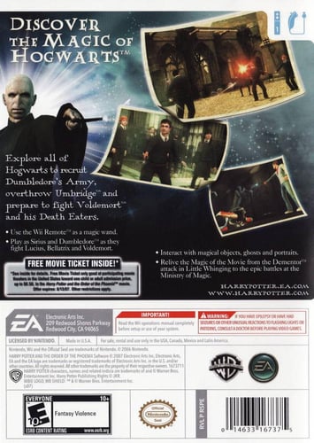 Harry Potter and the Order of the Phoenix (NTSC)