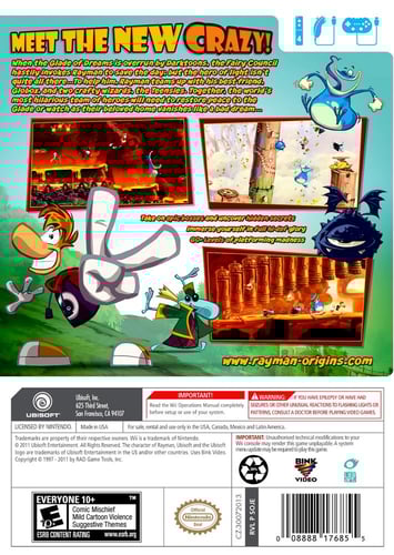 Rayman Origins (NTSC)