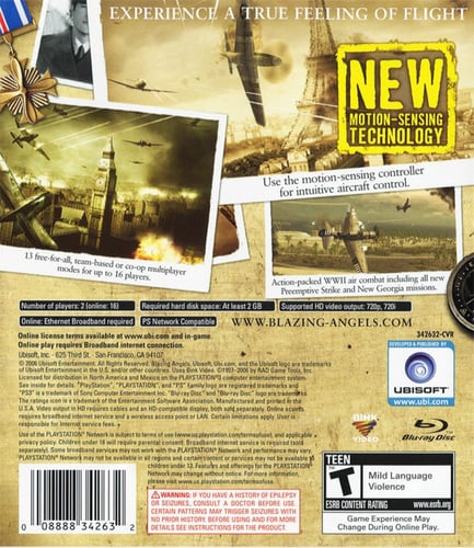 Blazing Angels Squadrons of WWII