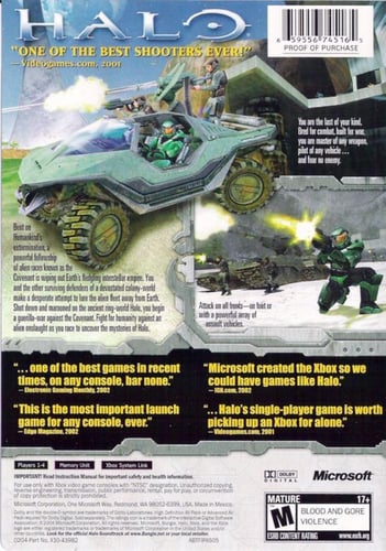 Halo Combat Evolved (NTSC)