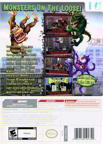 Rampage Total Destruction (NTSC)