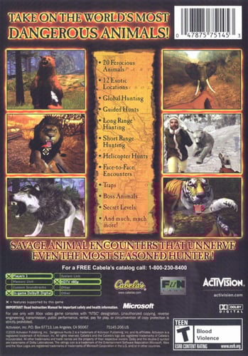 Cabela's Dangerous Hunts 2 (NTSC)