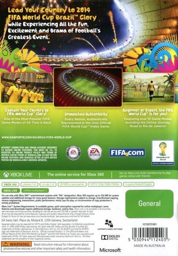 2014 Fifa World Cup Brazil (PAL)