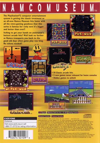 Namco Museum (NTSC)
