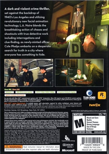 L.A. Noire (NTSC)