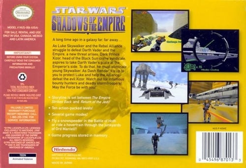 Star Wars Shadows of the Empire (NTSC)